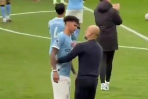 曼城大勝，瓜迪奧拉也不忘給弟子上課