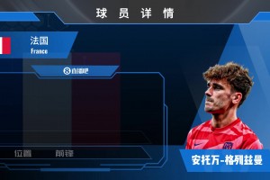 格列茲曼集錦：法國全能型前鋒，技術全面令其立于不敗之地