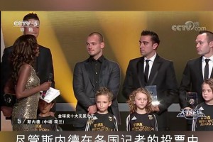 遺憾錯失！三冠王+世界亞軍！2010年金球獎無冕之王斯內德！