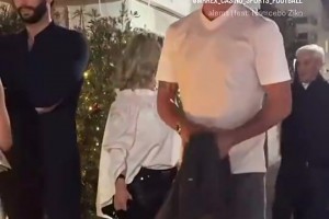 看不出年齡差！伊布和大他11歲的模特妻子真是郎才女貌