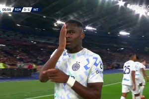 國米開場6分鐘夢幻開局！博尼超級單刀破門！巴雷拉送助攻！