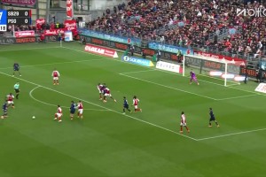 巴黎1-0輕松領(lǐng)先！阿什拉夫禁區(qū)墊射破門首開記錄