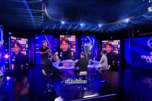 不擅長(zhǎng)！名場(chǎng)面：孔蒂周中歐冠慘敗后“胡言亂語(yǔ)”逗笑主持人！