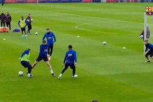 五人制球場上的梅西就是無敵的存在