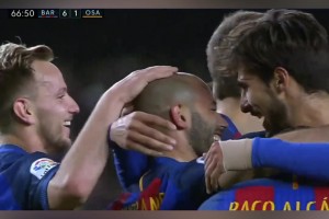 為了幫他進(jìn)球全隊(duì)都拼了！小馬哥巴薩7年職業(yè)生涯的唯一進(jìn)球