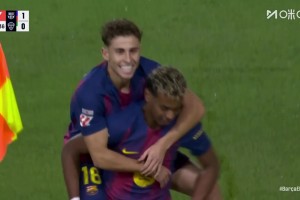 一掃德比陰霾！亞馬爾禁區(qū)內(nèi)怒射破門！巴爾德斷球奔襲送助攻！