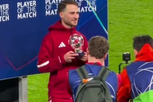 利物浦1-0皇馬，麥卡利斯特打入全場唯一進球獲得全場最佳