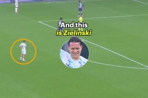 通暗號！國米官推：澤林斯基世界波前已與恰球王眼神交流