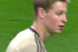 青春風暴的指揮官！德容阿賈克斯時期對陣皇馬個人集錦！