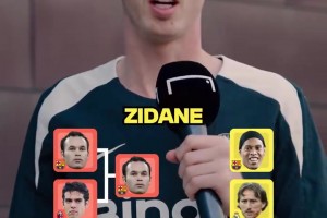 帕爾默的傳奇中場(chǎng)核心選擇！小白大于齊達(dá)內(nèi)，小羅大于小白！