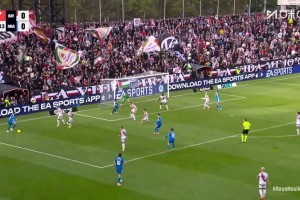 搶功了啊！維尼修斯近距離轉(zhuǎn)身射門被撲