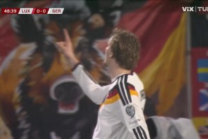 【集錦】世預(yù)賽-沃爾特馬德雙響 德國2-0盧森堡末輪打平即出線