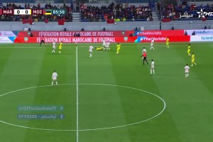 摩洛哥1-0莫桑比克，馬茲拉維助攻