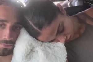 這你也往外發(fā)！庫庫雷利亞曬老婆睡覺流口水視頻