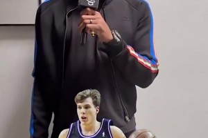 笑死！聽到比自己優(yōu)秀的傳球手請發(fā)出聲音！隆多全程木訥臉！