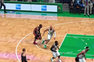 矮五公分的喬丹！2K大神操作韋德，很多動作都還原得很真實！